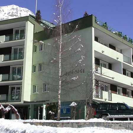 Haus Ermitage Appartement Leukerbad Buitenkant foto