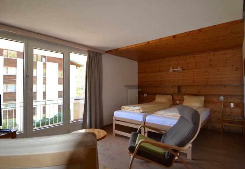 Haus Ermitage Appartement Leukerbad Buitenkant foto